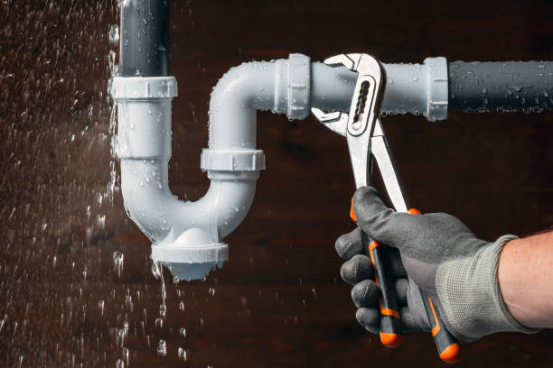 Professional Plumbing technician working in Celeste, TX